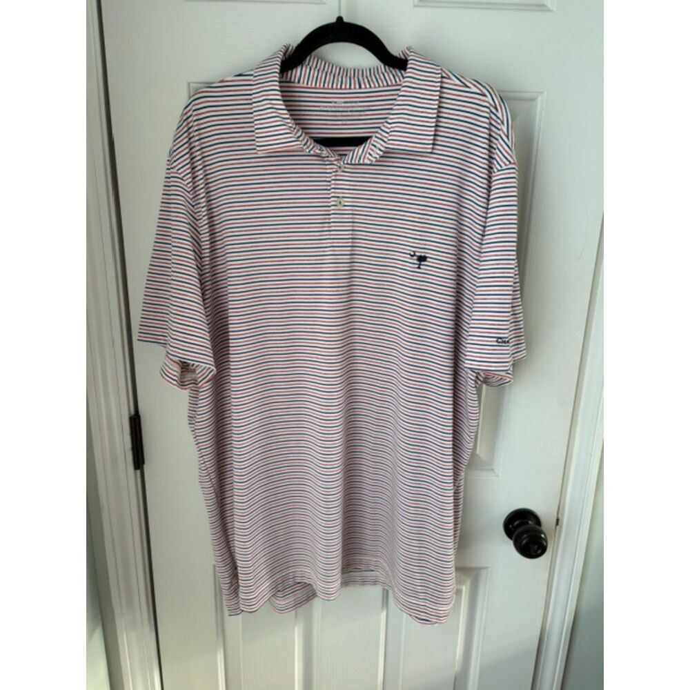 Vineyard Vines On The Go Sankaty Polo Men's Charleston Size XXL